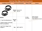 rubber golf cart bumper trim